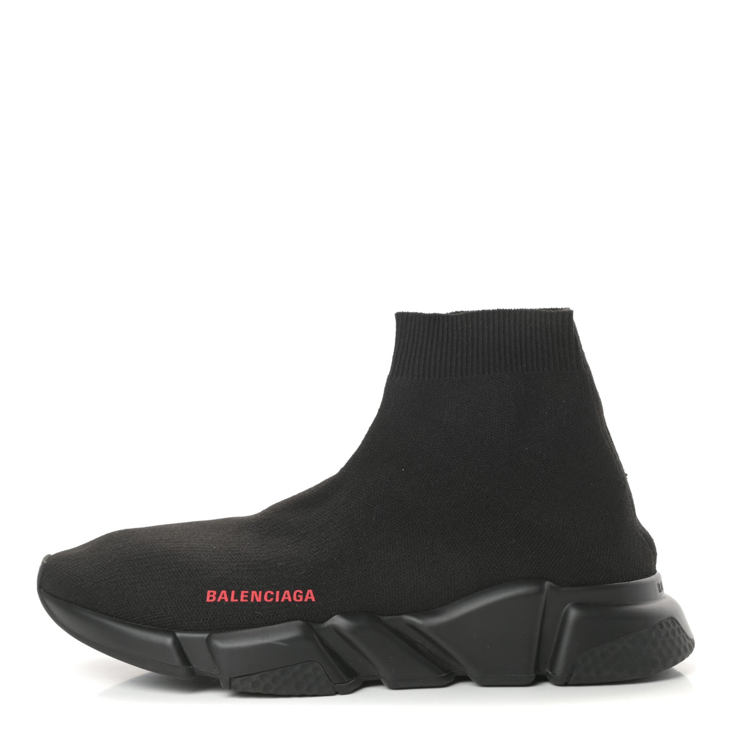 Neoprene Knit Mens Speed Sneakers 42 Black