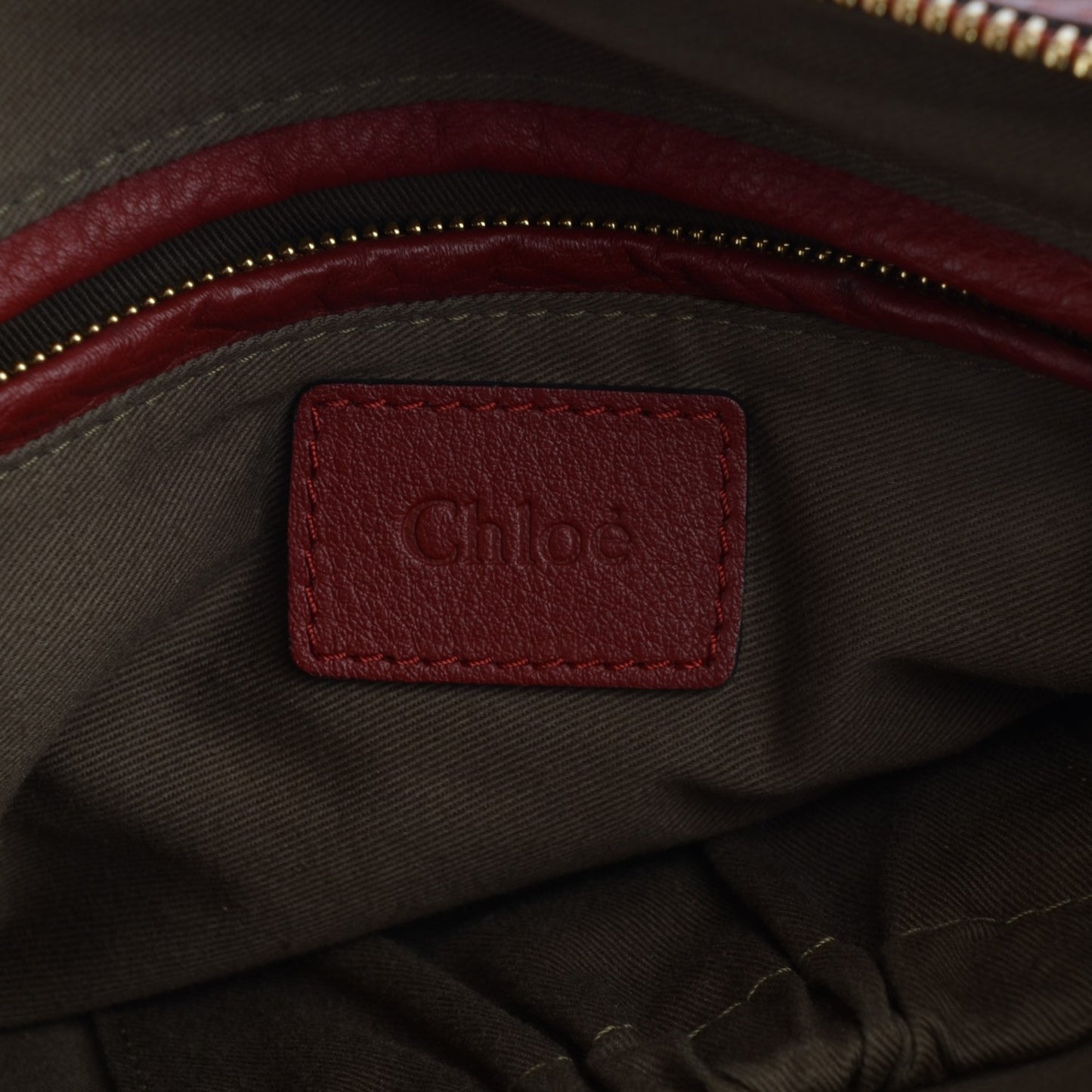 Calfskin Medium Marcie Satchel Garnet