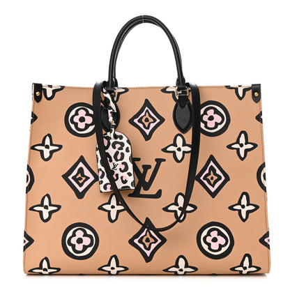 Louis Vuitton Monogram Giant Wild At Heart Onthego GM Arizona 1 of 14