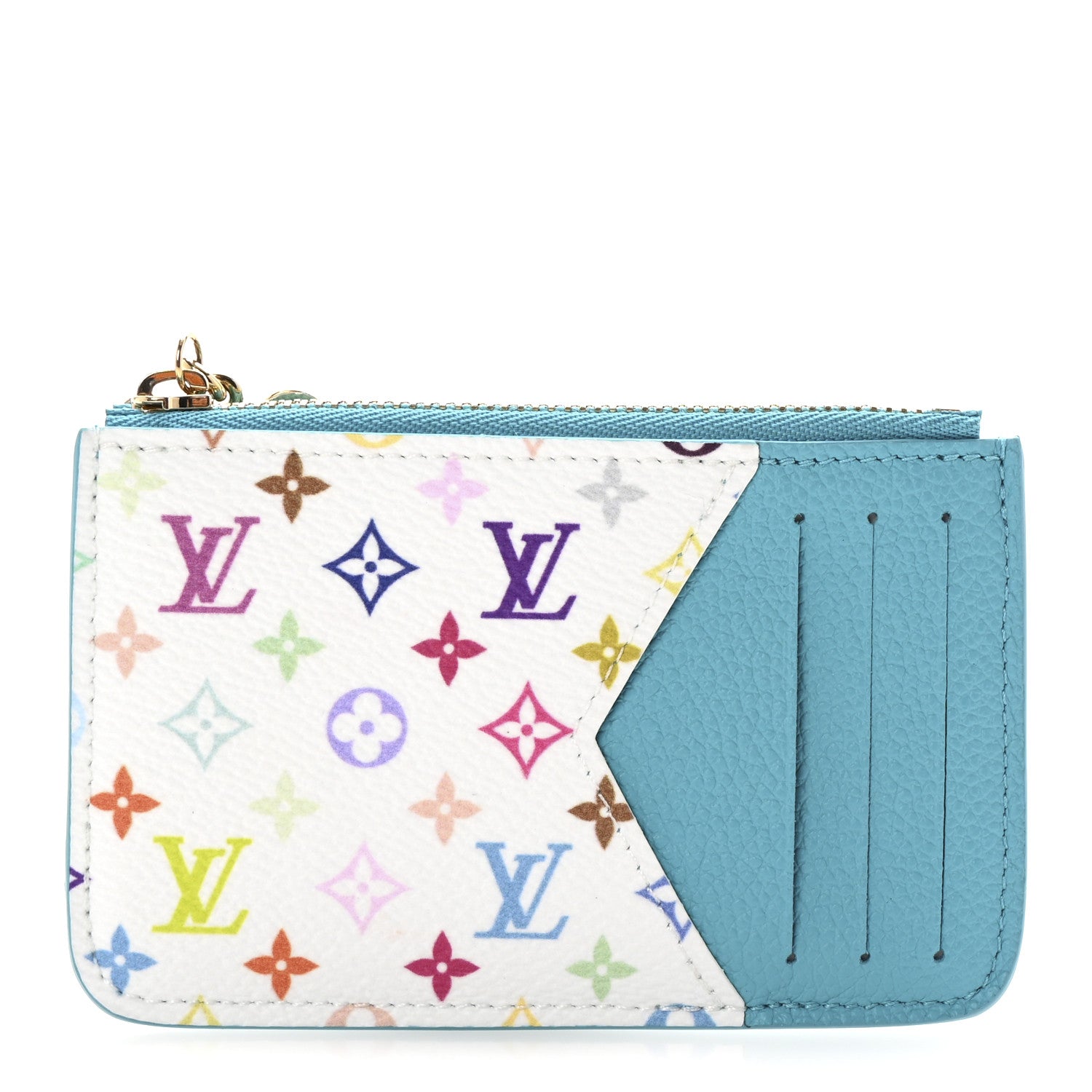 Louis Vuitton LV X TM Monogram Romy Card Holder Kabira Blue 1 of 6