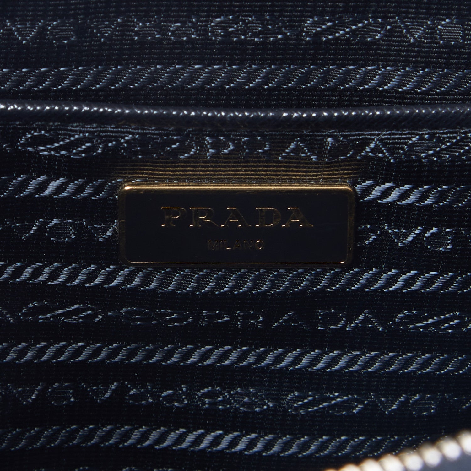 Prada Saffiano Large Galleria Double Zip Tote Black 9 of 9