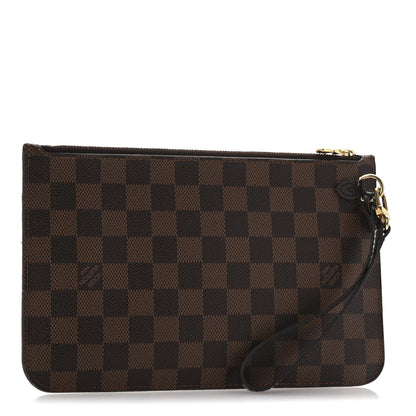 Louis Vuitton Damier Ebene Neverfull MM GM Pochette 3 of 12