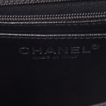 Chanel Lambskin Quilted Mini Square Flap Black 8 of 10