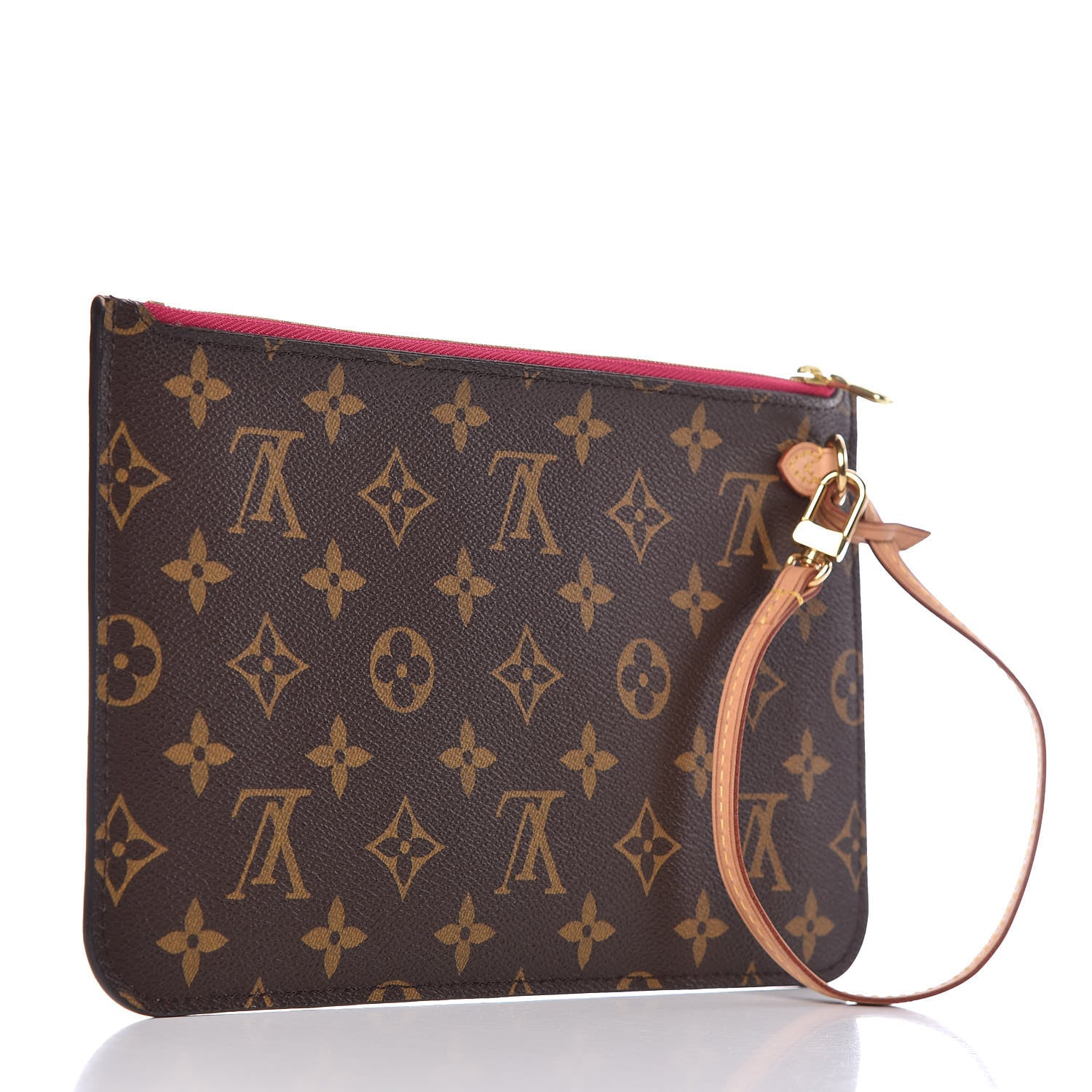 Louis Vuitton Monogram Neverfull MM GM Pochette Pivoine 3 of 9
