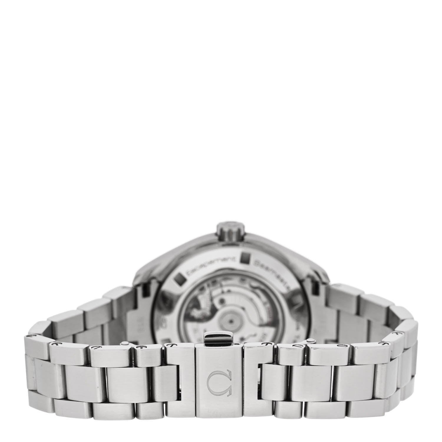 Omega Stainless Steel Diamond Bezel Mother of Pearl 34mm Seamaster Aqua Terra Co-Axial Chronometer Automatic Watch 231.15.34.20.55.001 3 of 5