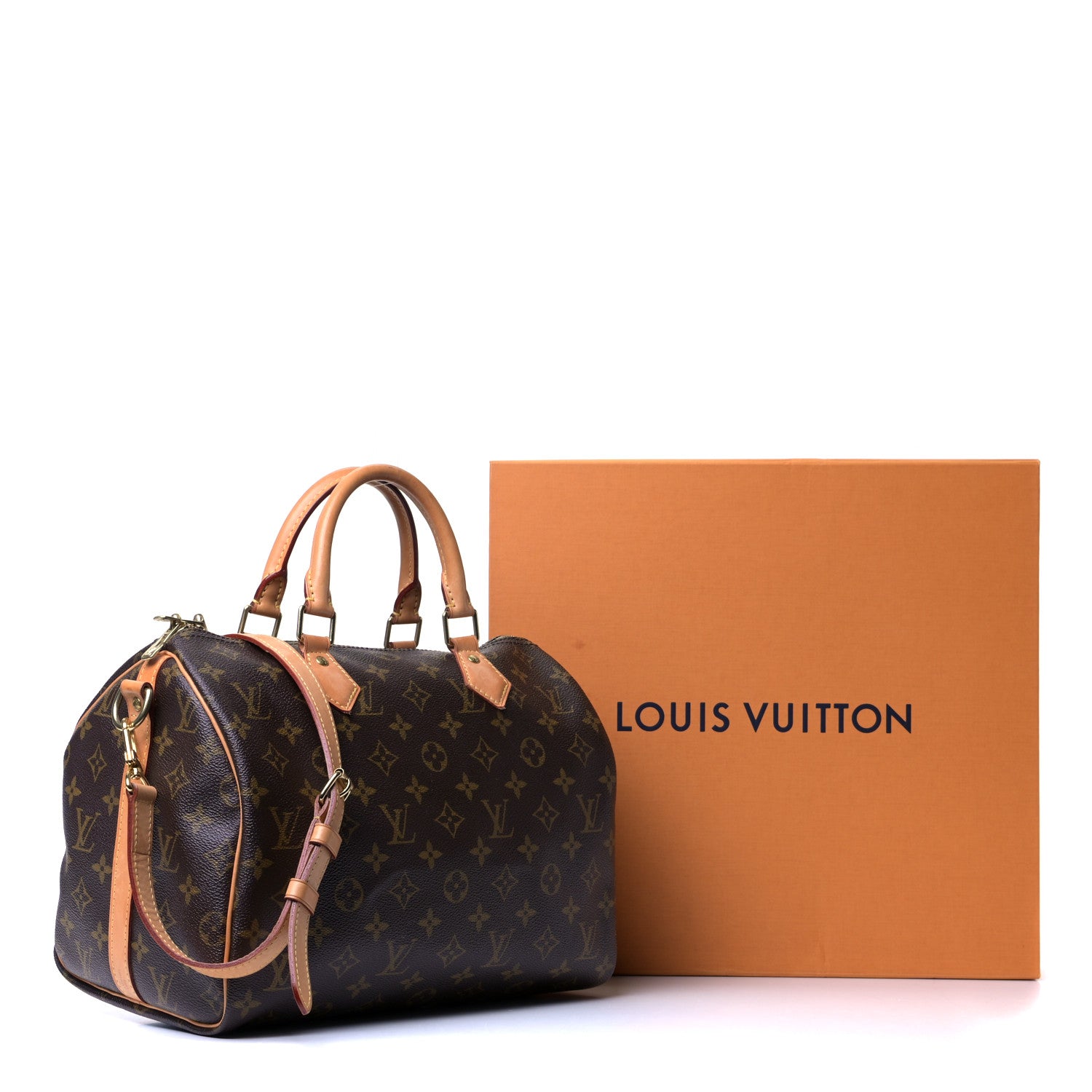 Louis Vuitton Monogram Speedy Bandouliere 30 5 of 5