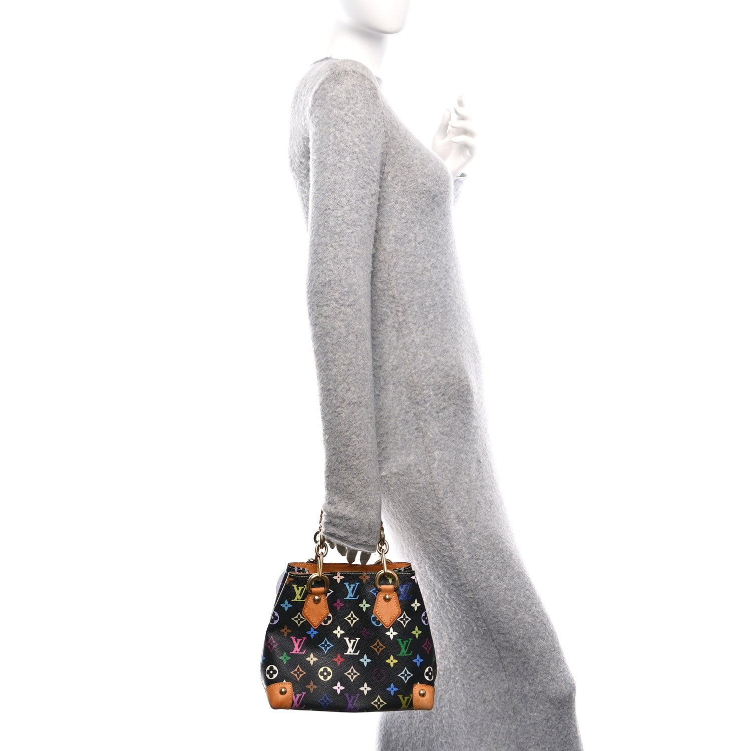Louis Vuitton Monogram Multicolor Audra Black 2 of 12