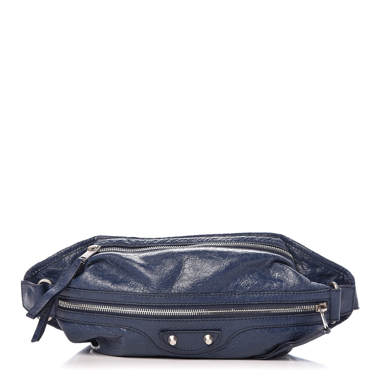 Stadio Classic Silver Hardware Neo Lift Hip Bag Bleu Roi