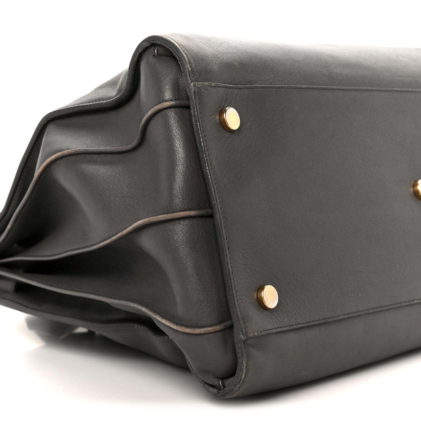 Calfskin Large Sac de Jour Carryall Grey