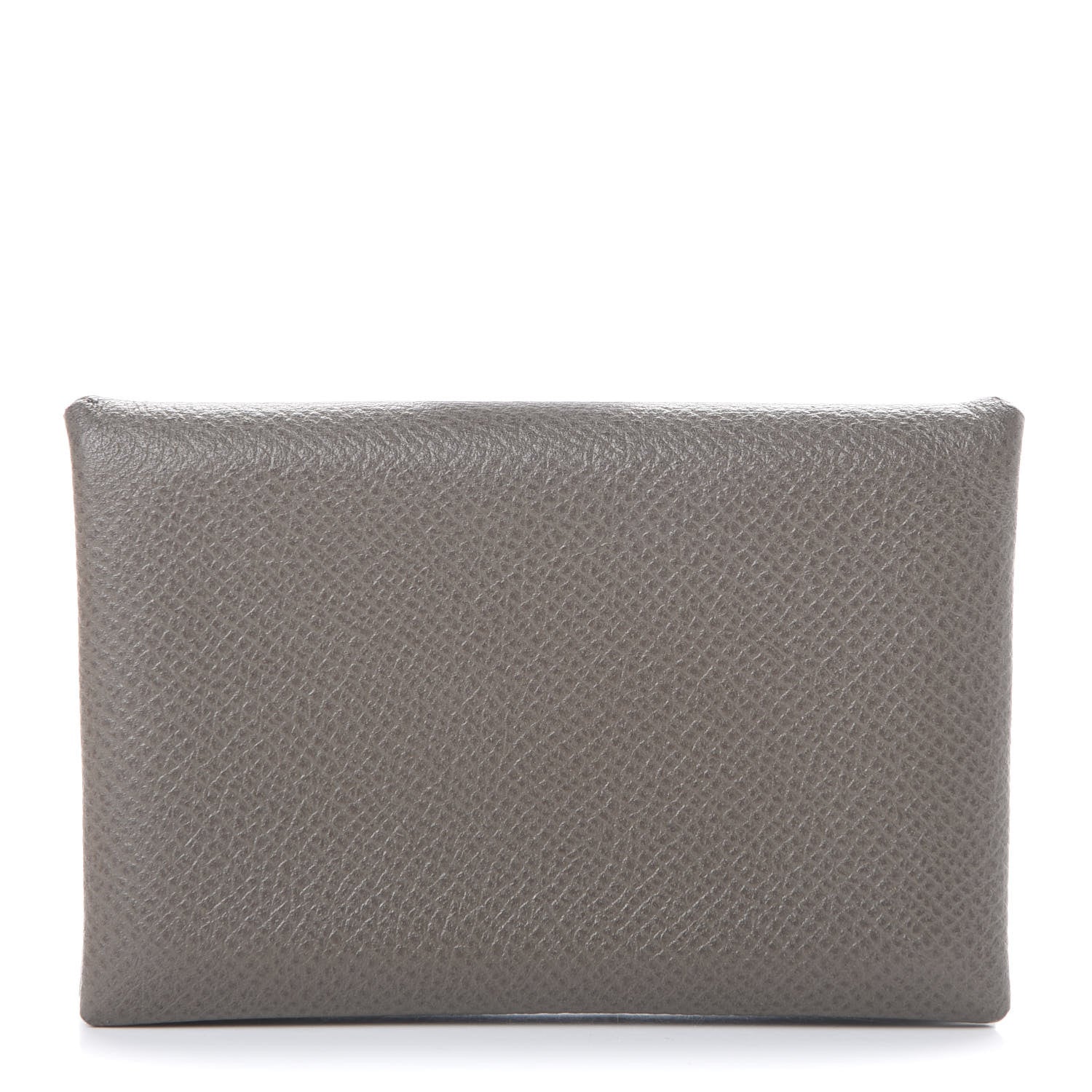 Hermes Epsom Calvi Card Case Etain 1 of 7