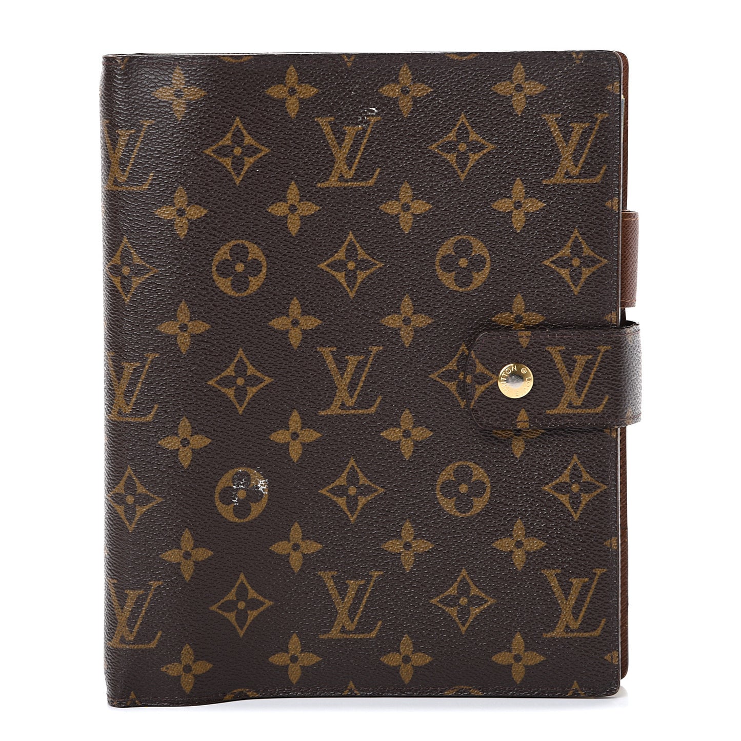 Monogram Large Ring Agenda Cover