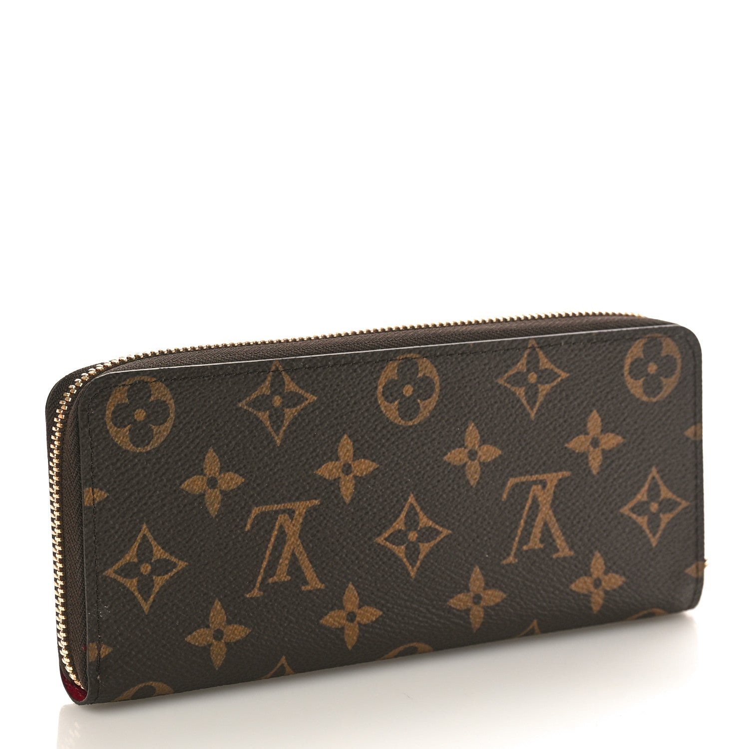 Louis Vuitton Monogram Clemence Wallet Fuchsia 3 of 9