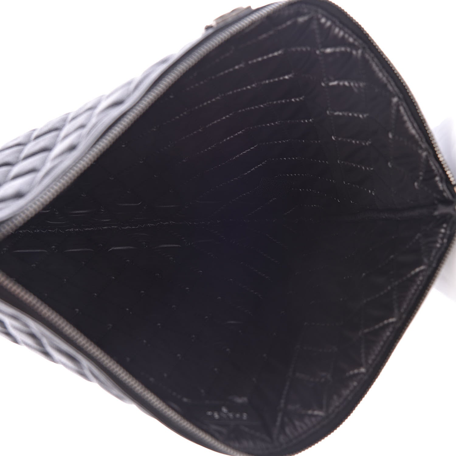 Chanel Caviar Quilted Large Boy Cosmetic Case Black 5 of 11