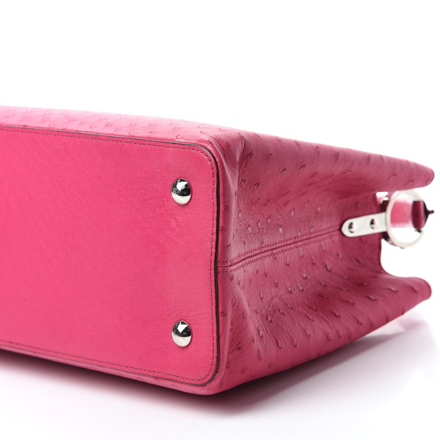 Ostrich Capucines MM Currant