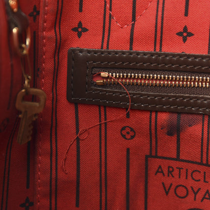 Louis Vuitton Damier Ebene Neverfull MM 8 of 21