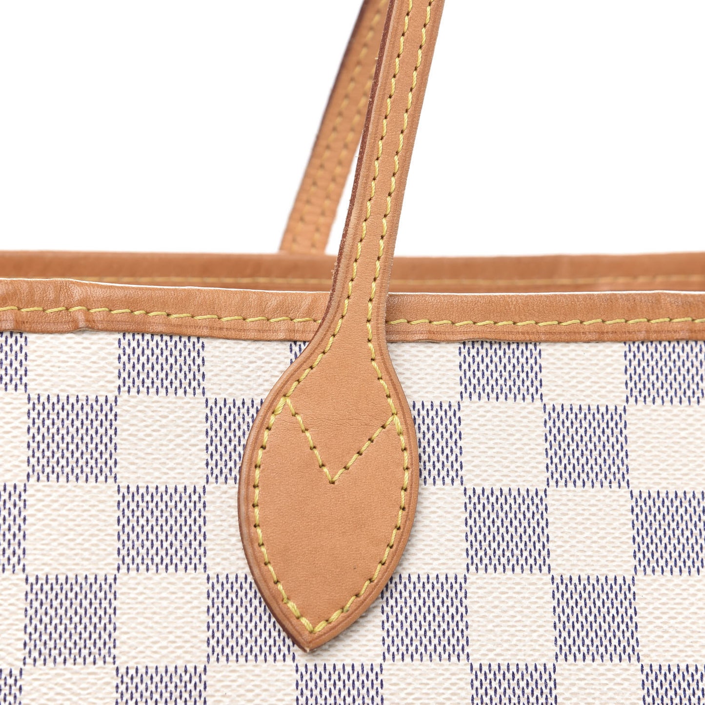 Damier Azur Neo Neverfull MM Rose Ballerine
