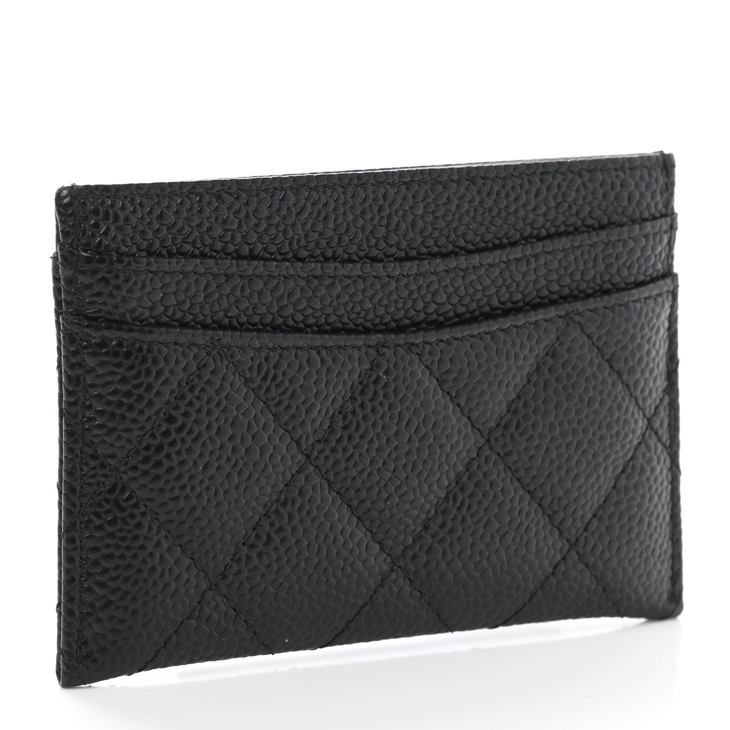 Chanel Caviar Quilted Card Holder Black 4 of 10