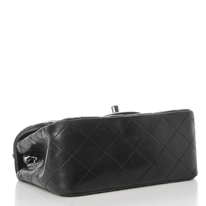 Chanel Lambskin Quilted Mini Square Flap Black 4 of 8