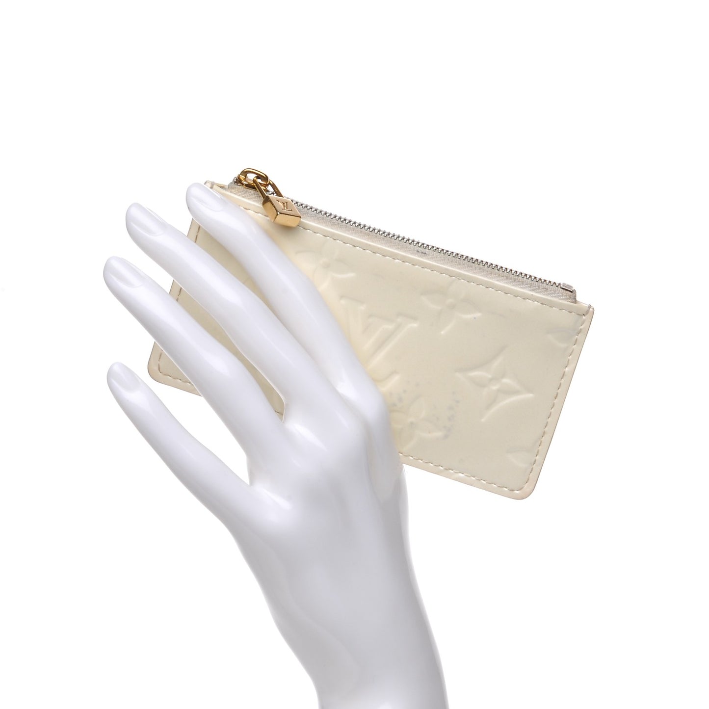 Vernis Key Pouch Perle