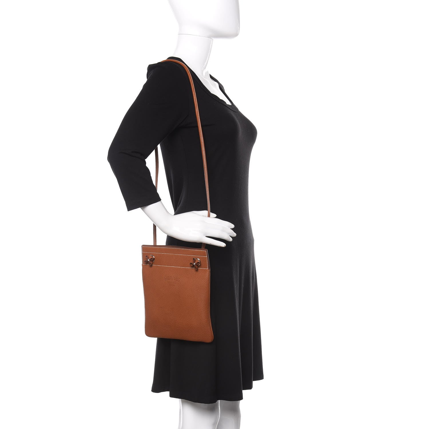 Hermes Barenia Faubourg Mini Aline Fauve 2 of 11