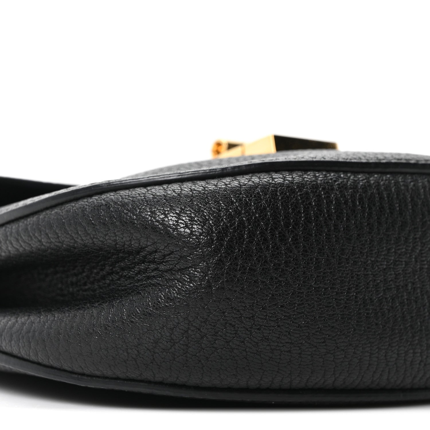 Chloe Grained Lambskin Mini Drew Shoulder Bag Black 9 of 10