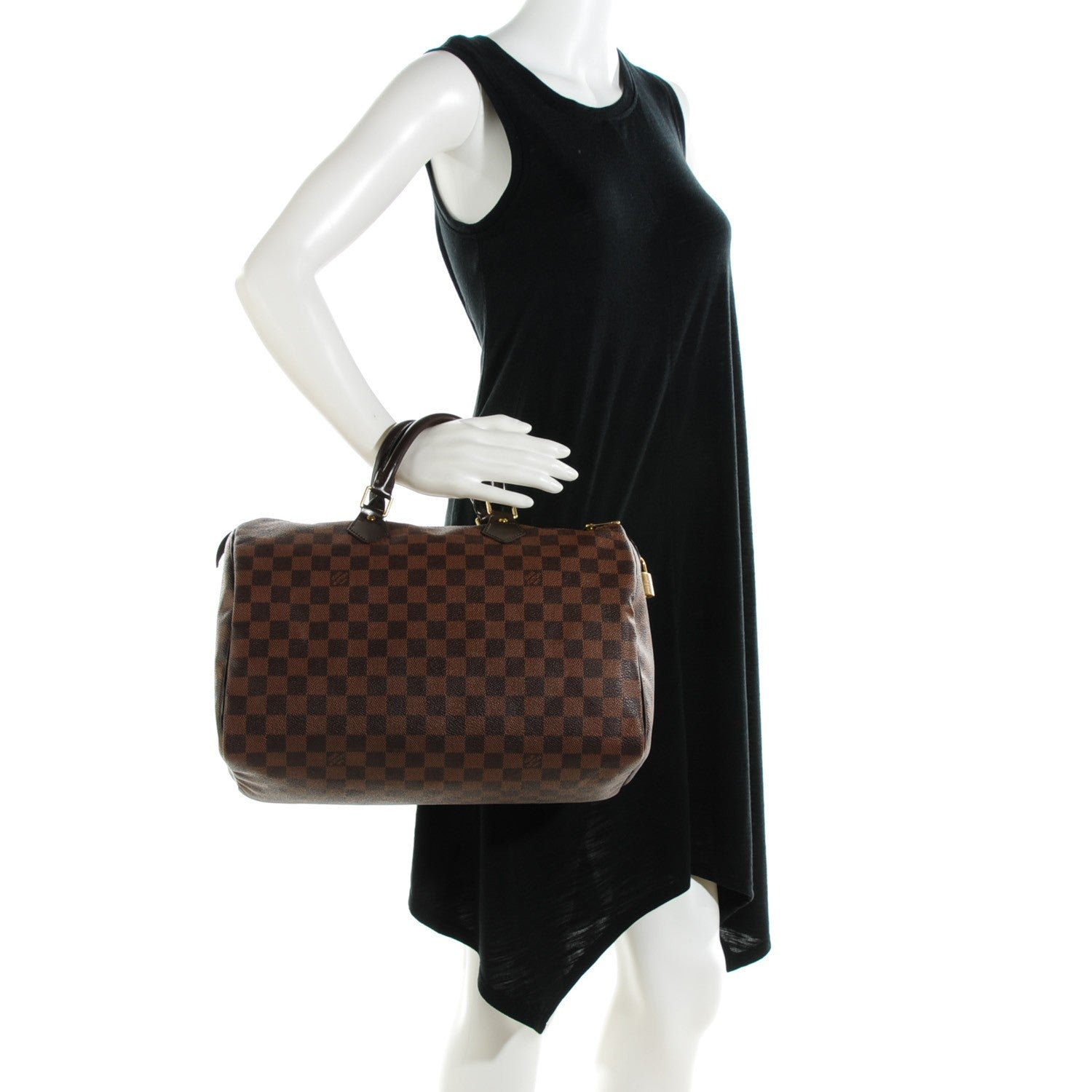 Louis Vuitton Damier Ebene Speedy 35 2 of 9