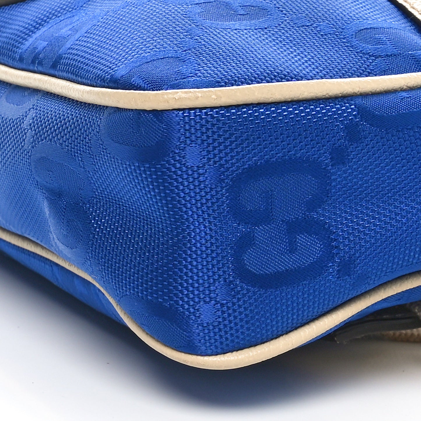 Econyl Nylon Monogram Off The Grid Belt Bag 95 38 Orient Blue New Plaster
