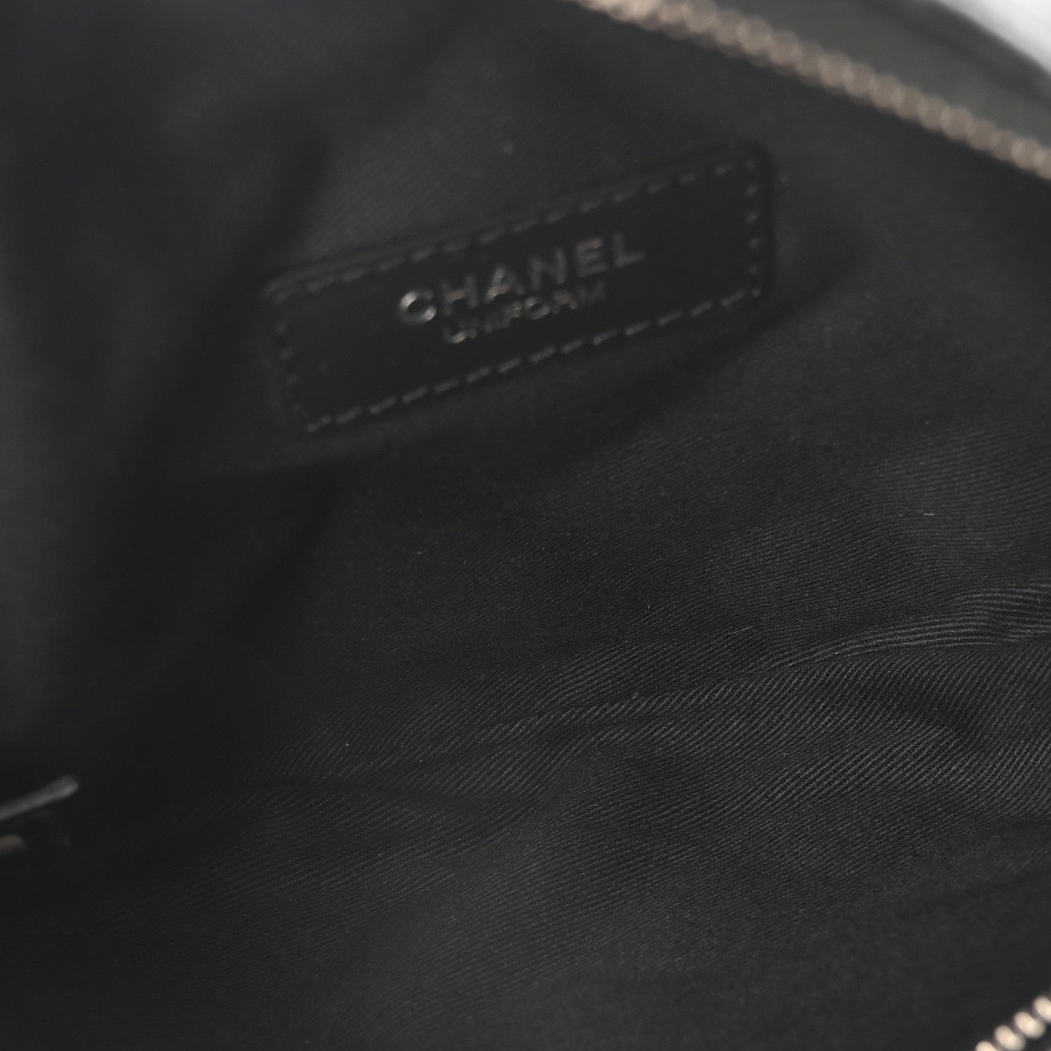 Chanel Calfskin Quilted Waist Belt Bag Black 5 of 10