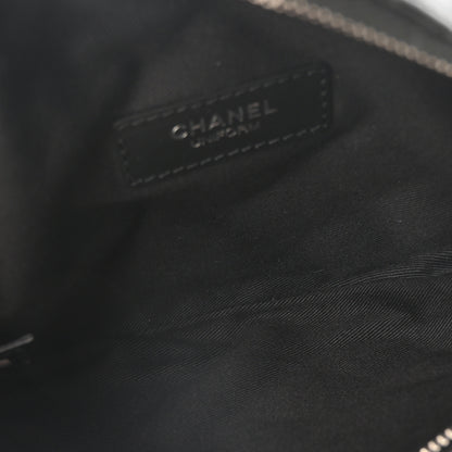 Chanel Calfskin Quilted Waist Belt Bag Black 5 of 10