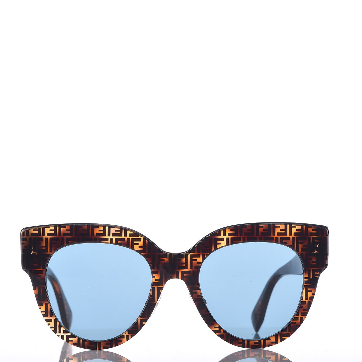 Acetate F is Fendi FF Cat Eye Sunglasses FF 0360/G/S Havana