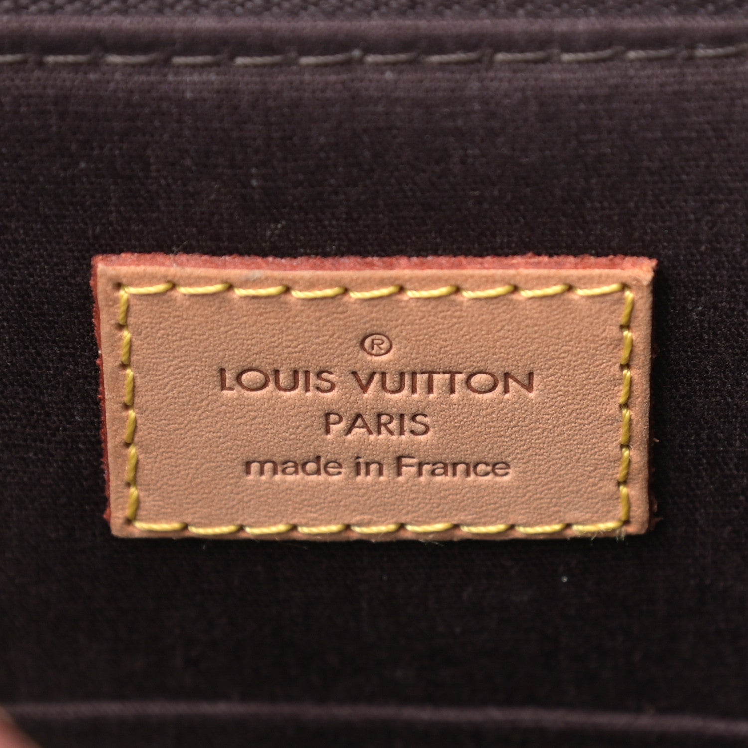 Louis Vuitton Vernis Bellevue PM Amarante 6 of 9