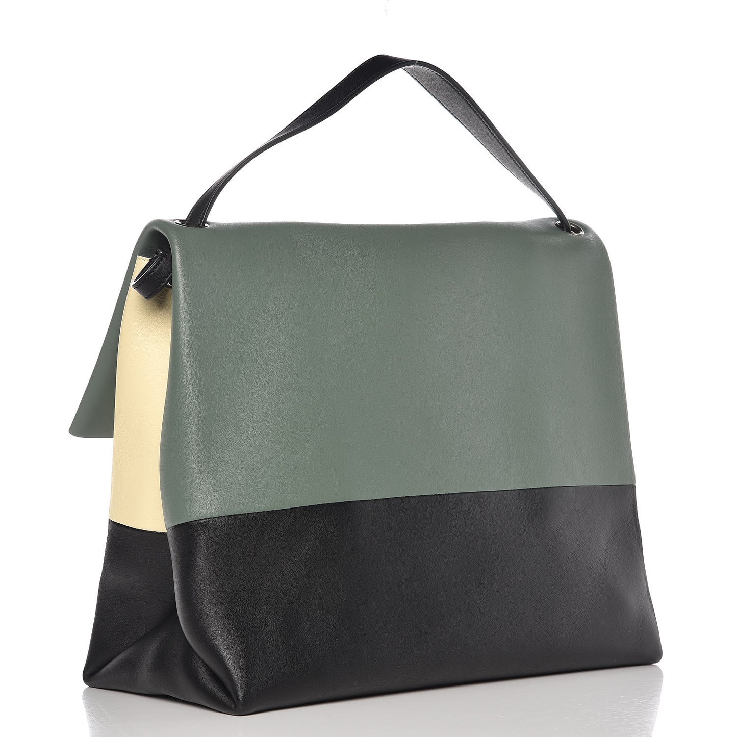 Calfskin All Soft Shoulder Bag Almond