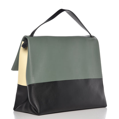 Celine Calfskin All Soft Shoulder Bag Almond 3 of 8