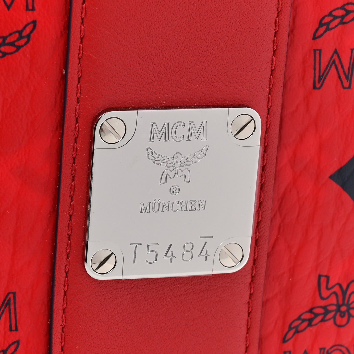 Visetos Medium Liz Reversible Shopper Tote Ruby Red