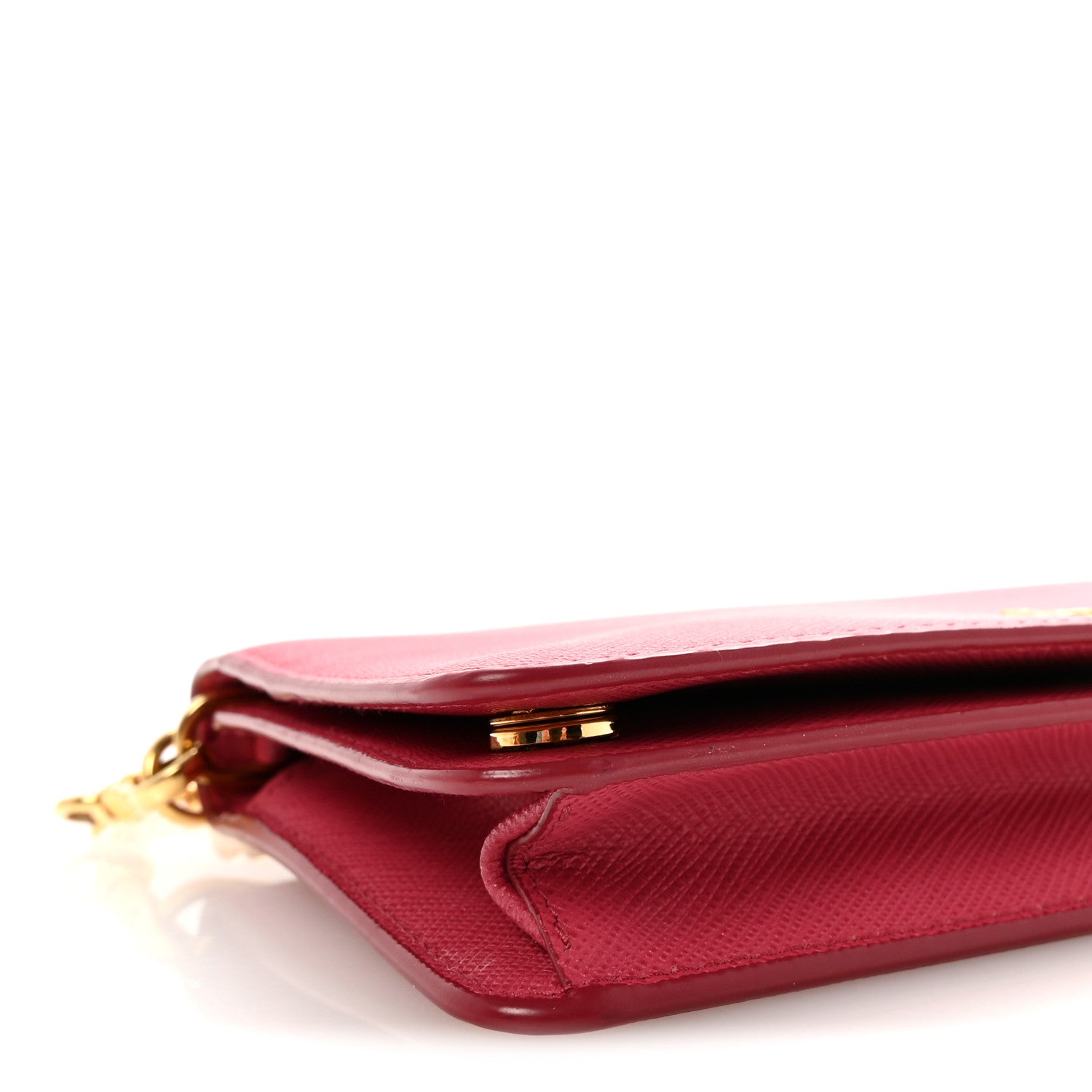 Prada Saffiano Metal Mini Crossbody Bag Peonia 1858729 – FASHIONPHILE
