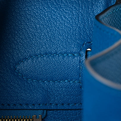 Hermes Epsom Birkin 30 Bleu Zanzibar 21 of 43