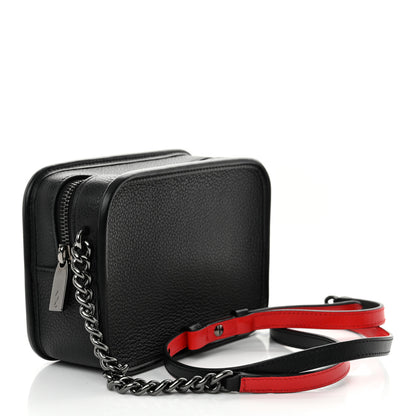 Christian Louboutin Calfskin Small Radioloubi Black 3 of 10