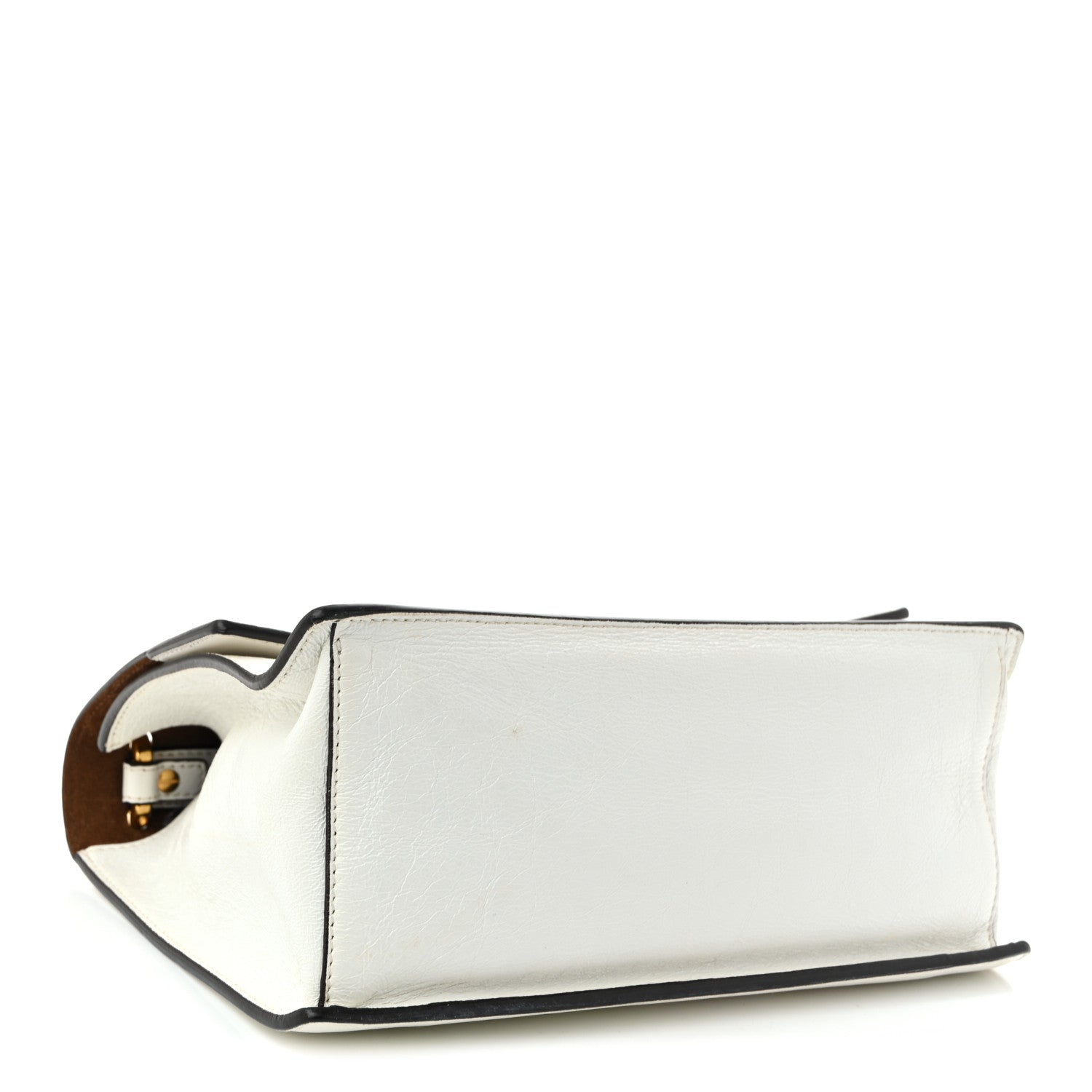 Fendi Agnello Old Shine F is Fendi Kan U Shoulder Bag White 4 of 10