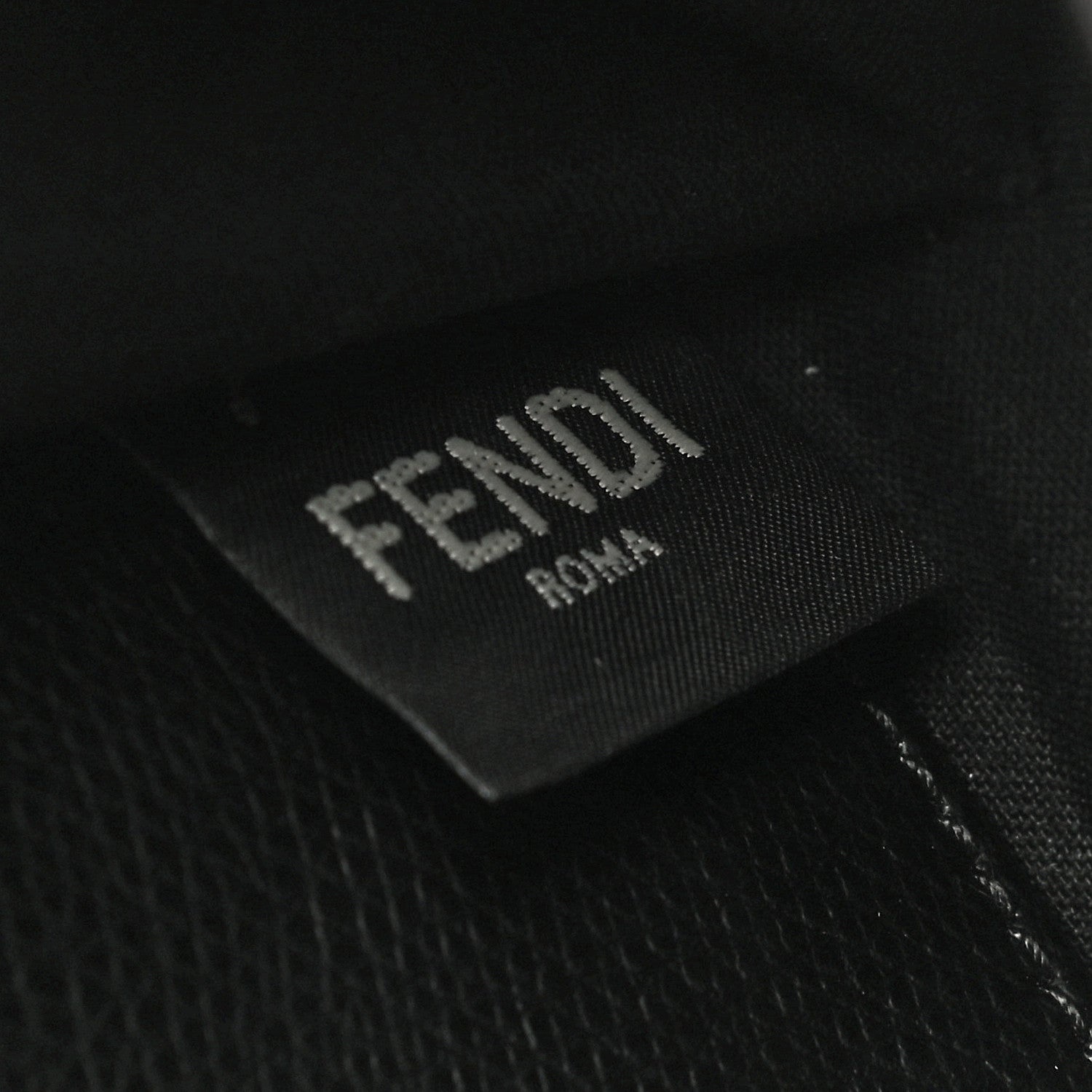 Fendi Vitello Cruise F is Fendi Wallet on Chain Black 8 of 11