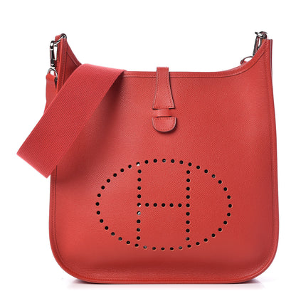 Hermes Epsom Evelyne PM Vermillion 1 of 9