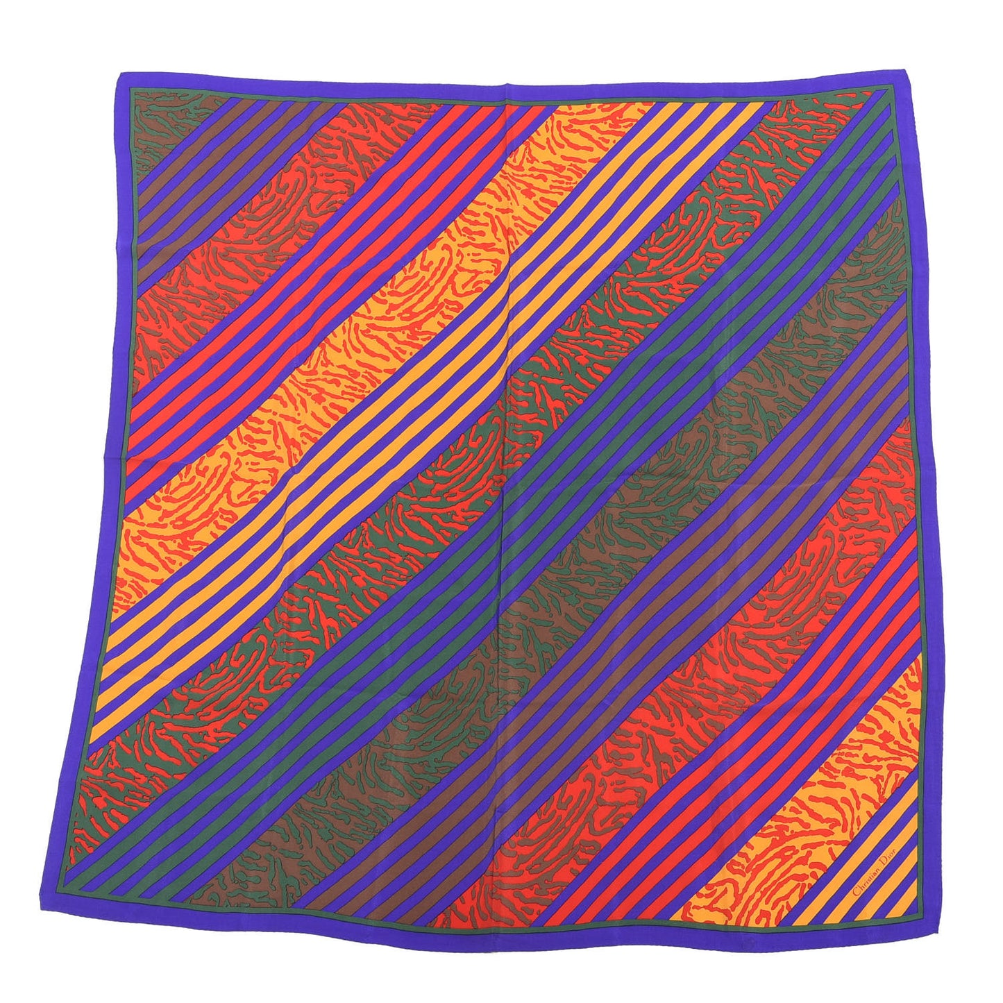 Silk Square Scarf Mulicolor
