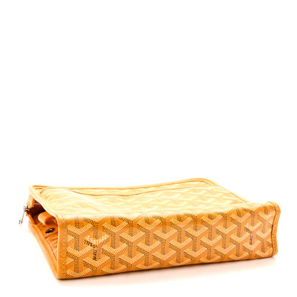 Goyard Goyardine Jouvence Toiletry Pouch Yellow 4 of 10