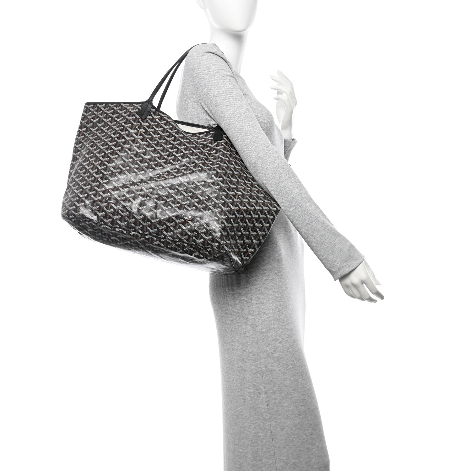 Goyard Goyardine Saint Louis GM Black 2 of 11