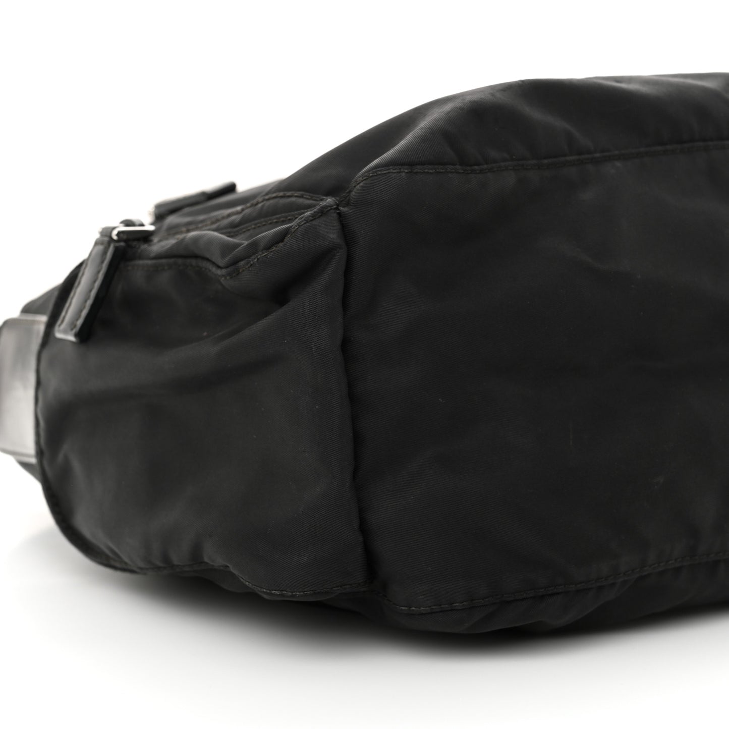 Tessuto Nylon Messenger Bag Black