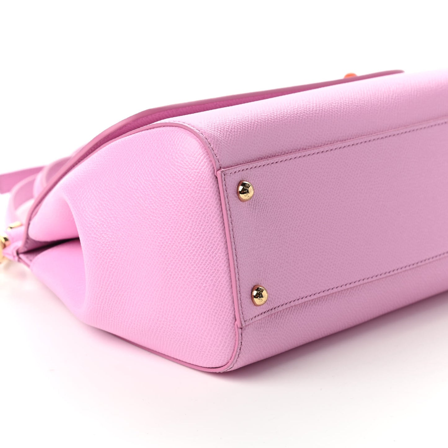 Dauphine Medium DG Family Patch Miss Sicily Satchel Rosa Chiaro