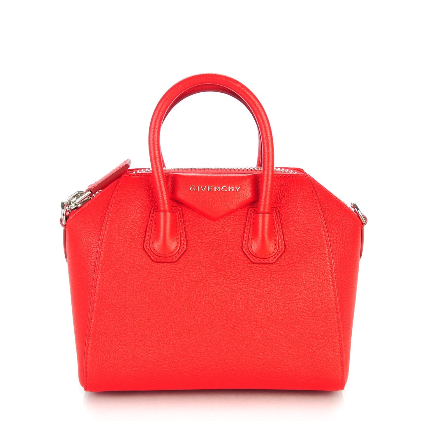 Sugar Goatskin Mini Antigona Red