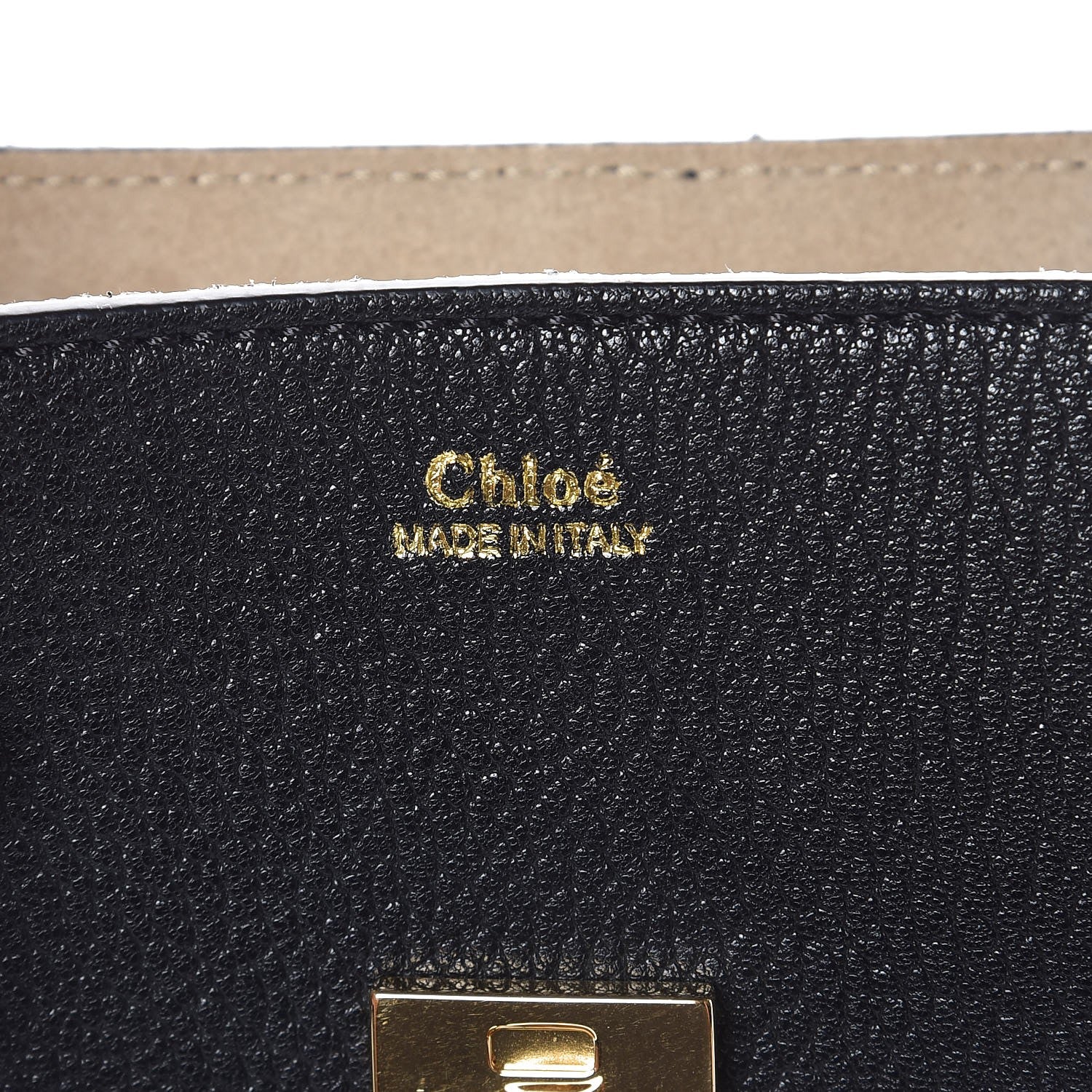 Chloe Grained Lambskin Mini Drew Shoulder Bag Black 6 of 6