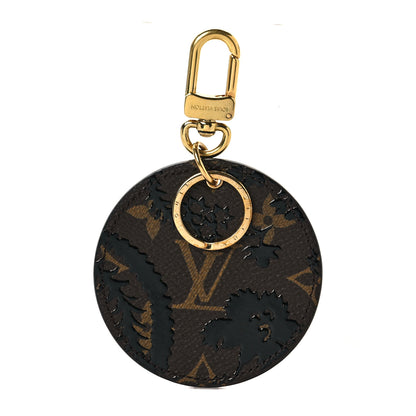 Louis Vuitton Monogram Blossom Bag Charm Key Holder Black 1 of 5