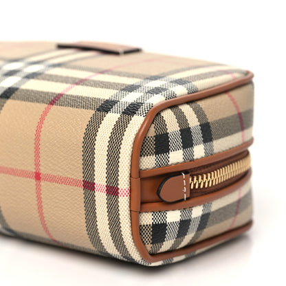 Burberry House Check Small Cosmetic Pouch Archive Beige 10 of 10
