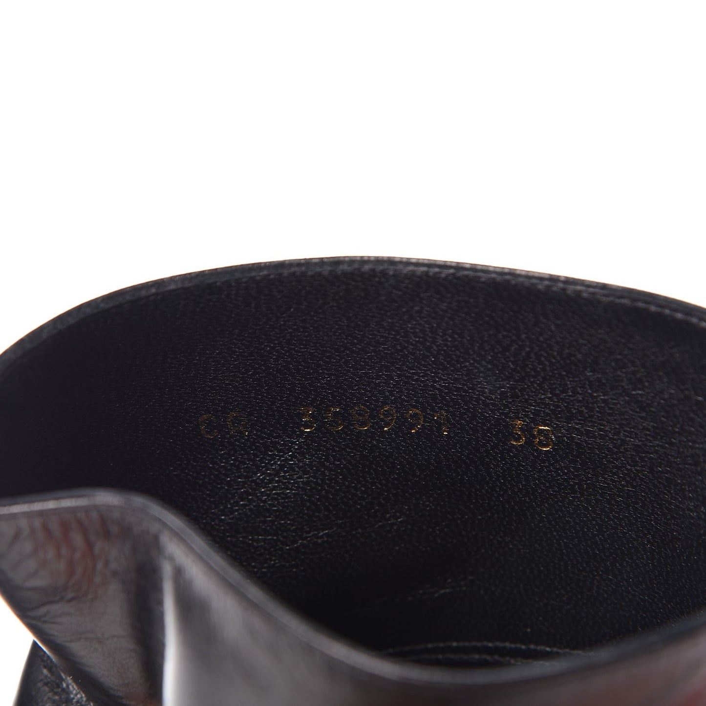 Calfskin Debbie 100 Ankle Boots 38 Black